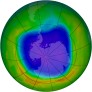 Antarctic Ozone 2011-10-25